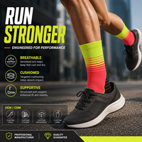 Chaussettes de sport mi-mollet blanches pour hommes - Coton peigné écologique, antibactérien, respirant, haute résistance, séchage rapide