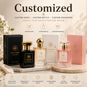 Parfum en marque blanche avec fragrance personnalisée florale, citrique, musquée ou mélange unique, Eau de Parfum, à base d'huile - Product Image 1