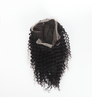 Perruque 3D Illusion Scalp HD Lace avec Nœuds Pré-Décolorés, Cheveux Humains Vierges Indiens Bruts, Ondulation Profonde, Sans Colle, avec Bande Élastique