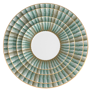 <span class=keywords><strong>Taza</strong></span> de Porcelana Fina de 400ml, de un juego de vajilla de porcelana fina, con tazas ligeras, platos verdes y blancos, platos modernos y platos europeos - Product Image 6
