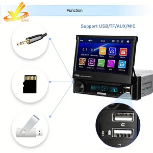 Autoradio Multimediale MP5 OLIVER con Schermo Telescopico Automatico da 7 Pollici per CarPlay Wireless, Audio e Video, con Funzione di Retromarcia - Product Image 4