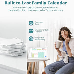 Calendrier numérique 10.1 "15.6" 21.5 "32" Calendrier numérique 5G Prise en charge google , ISO & COZI <span class=keywords><strong>Yahoo</strong></span>, synchronisation du calendrier Outlook - Product Image 4