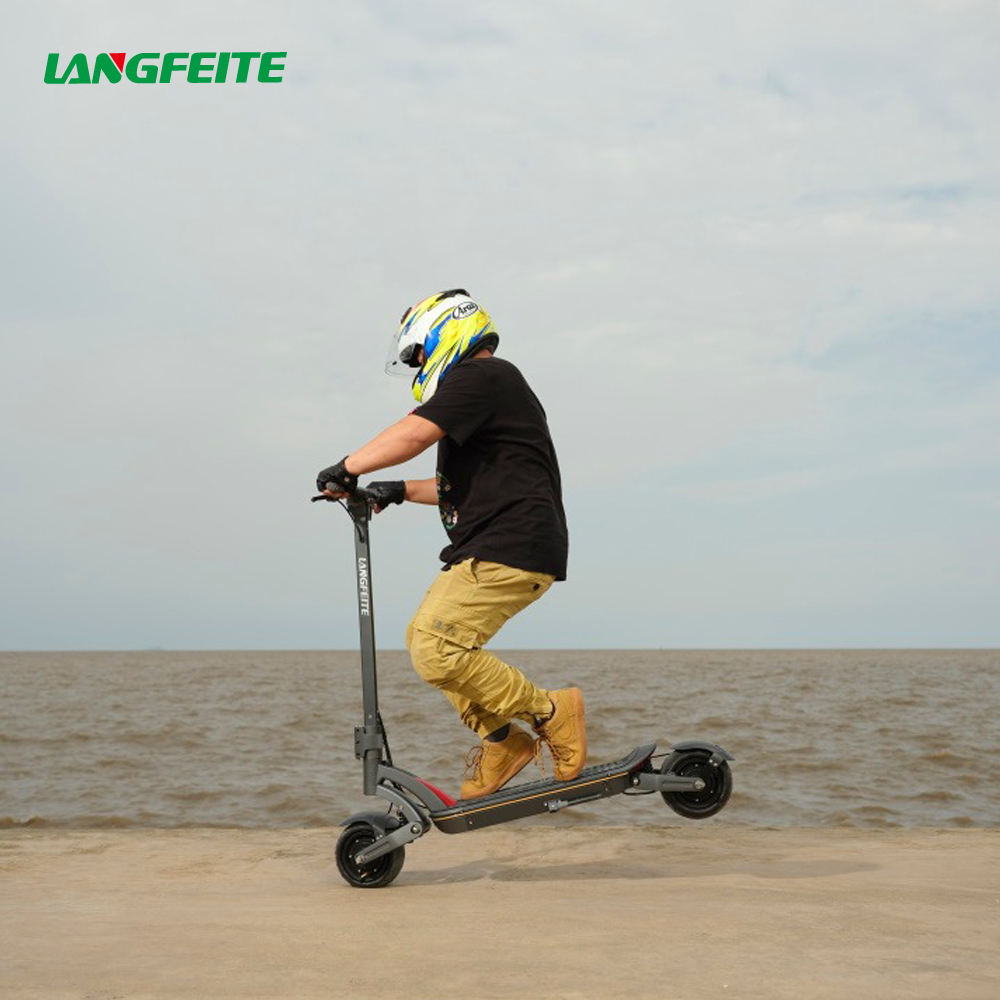 Langfeite Scooter portatile a due ruote adulto buon prezzo prezzo del  motorino elettrico Display a Led Scooter elettrico pieghevole per adulti