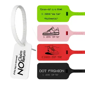 Ciieeo 300 Pcs Logistics Label Shipping Label Wire Labels Bulk Clothing  Zipper Tie Tag Snap Lock Zip Tie Tags Clothing Tags and Labels Key Tags