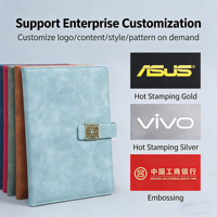 Carnet personnalisé avec impression couleur, fabricants de carnets rigides, bloc-notes en cuir avec bande élastique, en stock, carnets à couverture rigide
