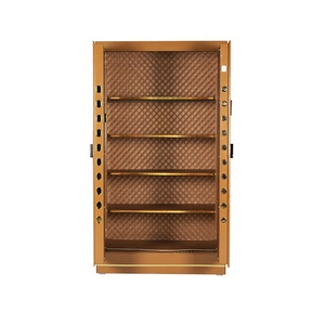 高級ソリッドスチールセキュリティセーフボックス電子指紋ロックヘビーデューティー耐火性家庭用オフィス銀行用大容量収納スペース - Product Image 2