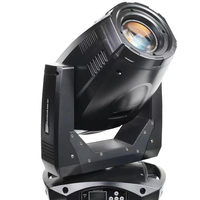 Stage BSW 3in1 300W LED Zoom lumière mobile Sharpy faisceau grand Angle lavage tache gel avec Double prisme Gobo couleur roue DMX Powercon