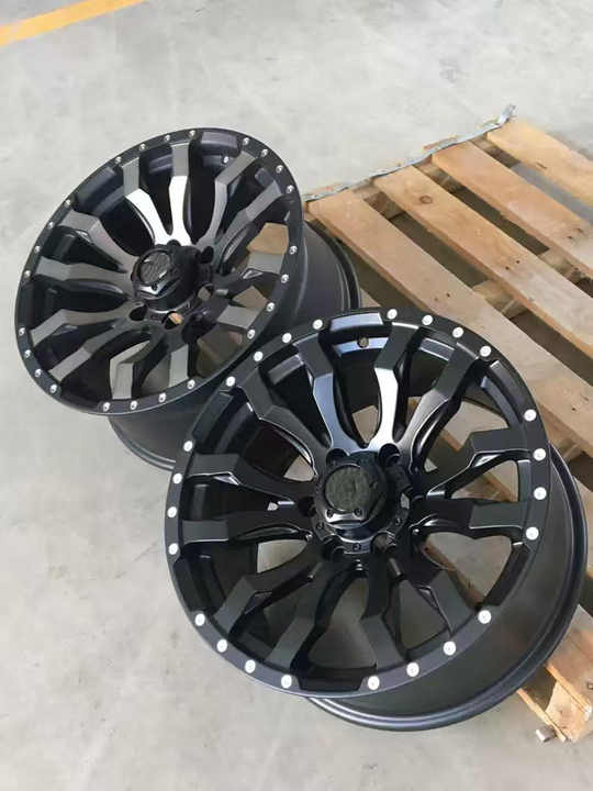 SW 6x139.7 PCD Two-Tone Forged Wheels 17-22 Inch Off-Road Alloy Rims Custom Sizes for Mitsubishi Pajero Isuzu D-Max Chevrolet