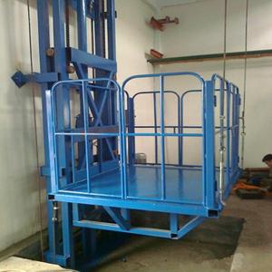 Lager Hydraulische vertikale Einzel führungs schiene Typ Wand montage Mini-Industrie fracht aufzug und Boden fracht <span class=keywords><strong>lift</strong></span> - Product Image 5