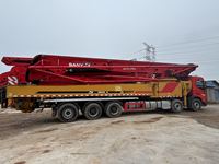 Camion pompe à béton Sany 71m Volvo FMX d'occasion 2023 55T usage intensif, Camion pompe à béton Sany Volvo 71m d'occasion Chine à vendre pour l'exportation