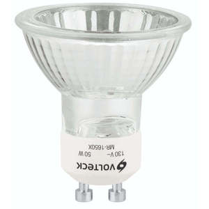 MR-1650X Volteck moderno riflettore alogeno cromato 50 W GU10 Base con CCT bianco caldo per illuminazione Spot in G4 E27 - Product Image 2