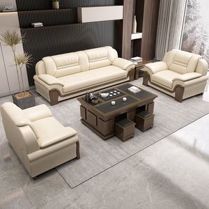 Moderne einfache Büro Sofa Set Stoff bezug Business Wohnzimmer Hotel VIP Empfang Büro Empfangs möbel - Product Image 2