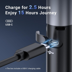 ไฟแช็คพลาสม่า USB ลดราคาพิเศษ กันน้ำ ไฟฉาย 500 ลูเมน พร้อมเสียงเตือนภัย ไฟฉายฉุกเฉินสำหรับกิจกรรมกลางแจ้ง - Product Image 4