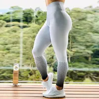Semplice Disegno di Yoga Pantaloni OEM Servizio Personalizzato Leggings Proprio Marchio A Vita Alta Ghette di Sport Delle Donne di Fitness