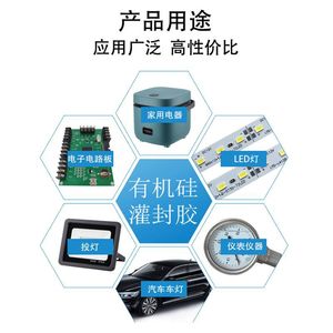 Dazexi <b>Silicone</b> Potting Compound DZX-6601 Flame Retardant Thermally Conductive Waterproof <b>Sealing</b> For Electronic Components - Product Image 4