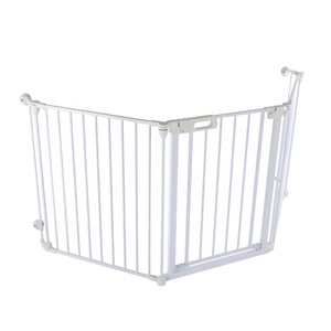 <span class=keywords><strong>Barrière</strong></span> de sécurité pliable à 5 panneaux en métal pour animaux de compagnie et <span class=keywords><strong>cheminée</strong></span> intérieure/extérieure garde de <span class=keywords><strong>cheminée</strong></span> pour enfants et animaux de compagnie - Product Image 2