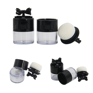 Offre Spéciale vide mignon en plastique cosmétiques fond de teint en poudre de maquillage emballage avec bouffée de poudre de coton - Product Image 1