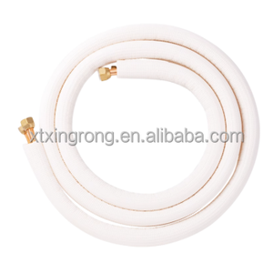 Jeu de lignes en cuivre de bonne qualité et à bon prix 1/2 "3/8" 10m 20m 30m tuyau en cuivre isolé <span class=keywords><strong>pour</strong></span> climatiseur - Product Image 6