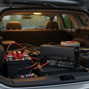 Cargador Inteligente de Batería de Litio de 12V 40A 14.6V DC LiFePO4 para Autocaravanas Modelo D0100XU4FG7 - Product Image 2