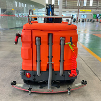 Machine industrielle multifonctionnelle de balayage et de lavage de sols, balayeuse autoportée pour le nettoyage des sols, équipement de nettoyage pour les grandes entreprises et usines