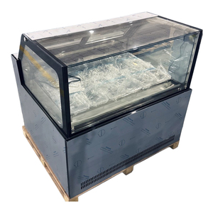 Vitrine réfrigérée portable professionnelle à température unique pour crèmes glacées, conception à refroidissement par air, pour la présentation d'aliments surgelés et la réfrigération professionnelle - Product Image 3