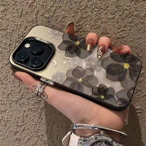 <span class=keywords><strong>Funda</strong></span> de teléfono con flores para <span class=keywords><strong>iPhone</strong></span> 16 Pro, <span class=keywords><strong>funda</strong></span> para <span class=keywords><strong>iPhone</strong></span> <span class=keywords><strong>13</strong></span> 11 12 14 15 Pro Max <span class=keywords><strong>13</strong></span> <span class=keywords><strong>Mini</strong></span> 15 Plus, <span class=keywords><strong>funda</strong></span> trasera de <span class=keywords><strong>piel</strong></span> sedosa delgada translúcida - Product Image 4