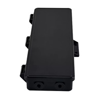 Boîtier de raccordement de fibre optique étanche IP65 en matériau ABS pour câble de branchement FTTH, idéal pour l'installation extérieure