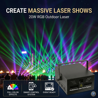 Proyector RGB de 20W a Todo Color, Luz Láser para Discoteca, DJ, FB4, para Eventos Nocturnos, Escenarios, Copa Mundial