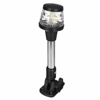 Tianximontage — lampe de Navigation LED pliable pour bateau de soleil, éclairage d'ancre, avec Base ajustable, 9 ", 12-24V