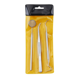 Juego de Exploradores Dentales Profesionales de Acero Inoxidable, Espejo Bucal, Sonda, Kit de Herramientas para el Cuidado Bucal - Product Image 2