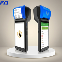 Terminal de point de vente mobile F1-55 tout-en-un, caisse enregistreuse portable sans fil, paiement POS, écran tactile 5,5 pouces, machine de paiement portable