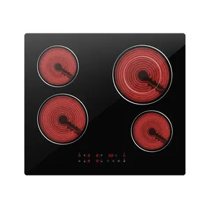 Factory Sale Built In Infrared Cooktop Waterproof Child Lock Ceramic Hob 6500W