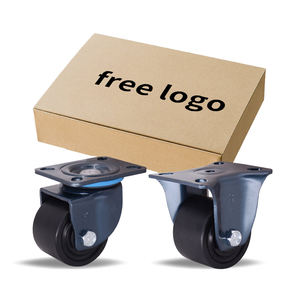 <span class=keywords><strong>Nylon</strong></span>-Lenkrolle 63 mm 75mm Durchmesser 500kg 600kg Tragfähigkeit Schwenkbare Lenkrollen Nicht-drehbar Schwerlast 2 Zoll 3 Zoll Rollen - Product Image 1