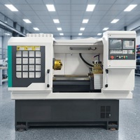 Tour à métaux CNC à lit plat horizontal CK6140 avec conception écologique à 3 axes, garantie 1 an