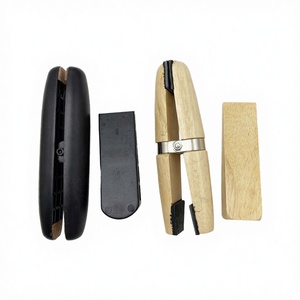 Ponceuse à bois courbée avec manche en bois pour la fabrication de bijoux, outils d'artisanat pour le polissage des métaux et la création de bracelets - Product Image 3