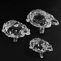 Figurines de tortues en verre de haute qualité, modèle personnalisé, tortues en cristal, artisanat, décoration d'intérieur, cadeaux