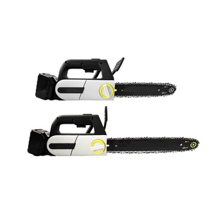 Scie à chaîne sans balais à batterie au lithium de qualité industrielle, 21V 1000W, haute puissance, 12 pouces, 16 pouces, pour l'abattage forestier - Product Image 1