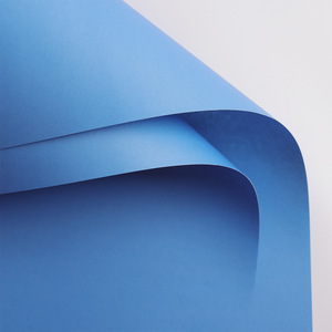 Blue Waterproof OPP Wrapping <b>Paper</b> Coated Packaging <b>Paper</b> for Gift and Craft Flower <b>Packing</b> - Product Image 2