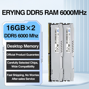 Erying DDR5 16GB 6000MHz Dual Channel <span class=keywords><strong>RAM</strong></span> cho <span class=keywords><strong>PC</strong></span> chơi Game 32GB tổng XMP ép xung 2 cái Máy tính để bàn Bộ nhớ trong kho - Product Image 3