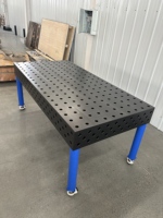 Mesa de Soldadura 3D de Acero Q355, Accesorios de Soldadura Ajustables, Superficie Nitrurada, Banco de Trabajo para Soldadura y Fabricación de Metales