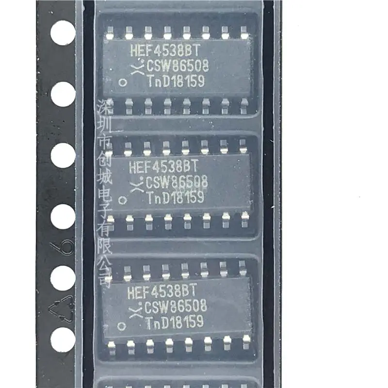 HEF4538BT 4538 SOP-16 SMD multi-frecuencia oscilador de circuitos integrados de lógica marca original nuevo