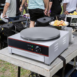 Vente chaude nouvelle crêpière électrique bâton professionnel <span class=keywords><strong>crêpe</strong></span> <span class=keywords><strong>à</strong></span> tête unique faisant la Machine <span class=keywords><strong>plaque</strong></span> plate <span class=keywords><strong>à</strong></span> température contrôlée - Product Image 6