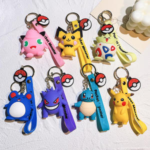 Llavero con Figura Mini 3D de PVC de Pokémon, Pokeball, Pikachu, 8 Colores, Nuevo Diseño, Alta Calidad - Product Image 1