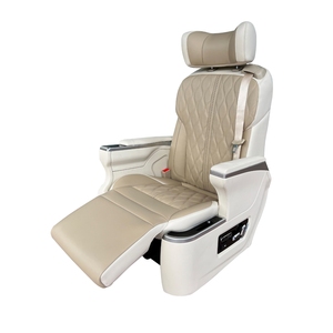 Asientos de Auto de Lujo VIP con Patrón de Diamantes en Dos Colores y Reposabrazos para V Class, <span class=keywords><strong>Sprinter</strong></span> y <span class=keywords><strong>Ford</strong></span> <span class=keywords><strong>Transit</strong></span>, Gran Oferta ST-HD - Product Image 2