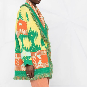 <span class=keywords><strong>Cardigan</strong></span> da <span class=keywords><strong>donna</strong></span> con risvolto Jacquard cappotto invernale personalizzato da <span class=keywords><strong>donna</strong></span> con logo personalizzato <span class=keywords><strong>Cardigan</strong></span> <span class=keywords><strong>oversize</strong></span> - Product Image 4