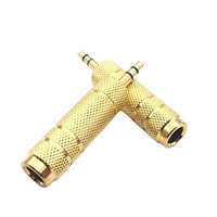 3.5mm ila 1/4 ''Stereo adaptör 1/8'' (3.5mm) erkek fişi 1/4 ''(6.35mm) Jack dişi soket adaptörü kulaklık için