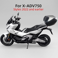 Boîtes de rangement arrière pour moto OEM, capacité de 50L, grande capacité, coffre de toit pour Honda XADV-750, accessoire de moto pour la mise à niveau et la modification