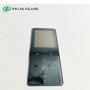 Solid Electroplated Tempered Glass Panel for MP3 Player 2.5D <b>Edge</b> & Anti-Fingerprint Cover with 3M 0.17mm <b>Tape</b> - Product Image 5