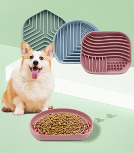 Hot bán Non-Slip Silicone liếm mat với cốc hút vật nuôi bát & feeders cho chó gỗ & vật liệu nhựa - Product Image 2