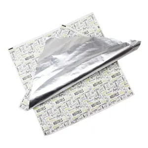 Restaurant Biodegradable Custom Wax Paper Food Wrapping Japanese Wrapping Paper For Food Burger Paper